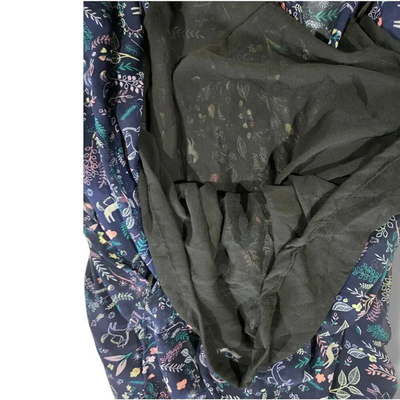 Ana & Rose Women’s Blue Unicorn Print Sleeveless Flowy Midi Dress OS - Picture 6 of 8